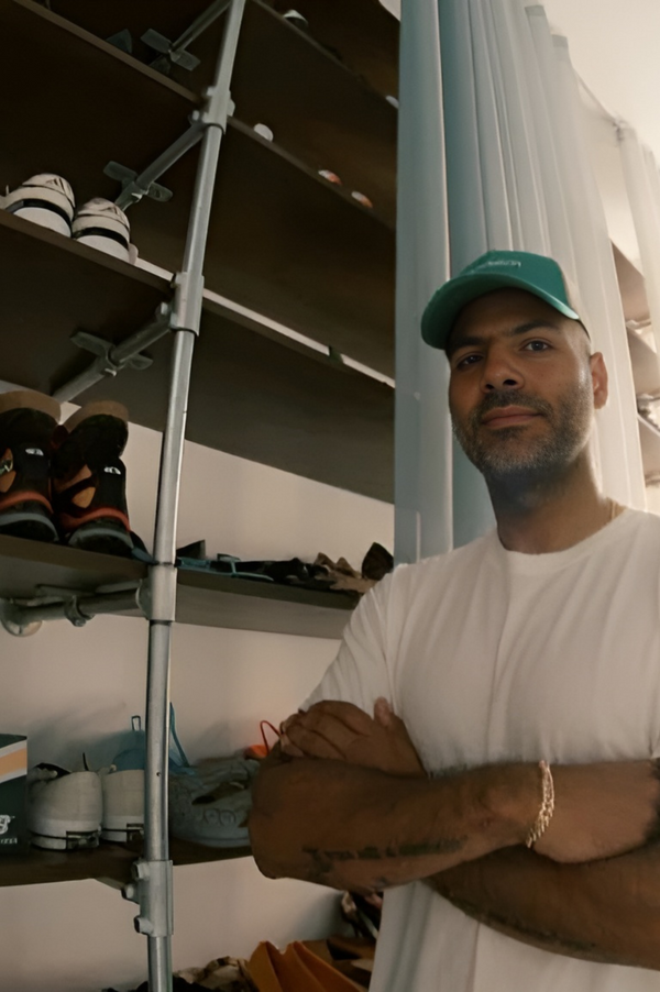 IN HIS SHOES: Mads Emil Møller