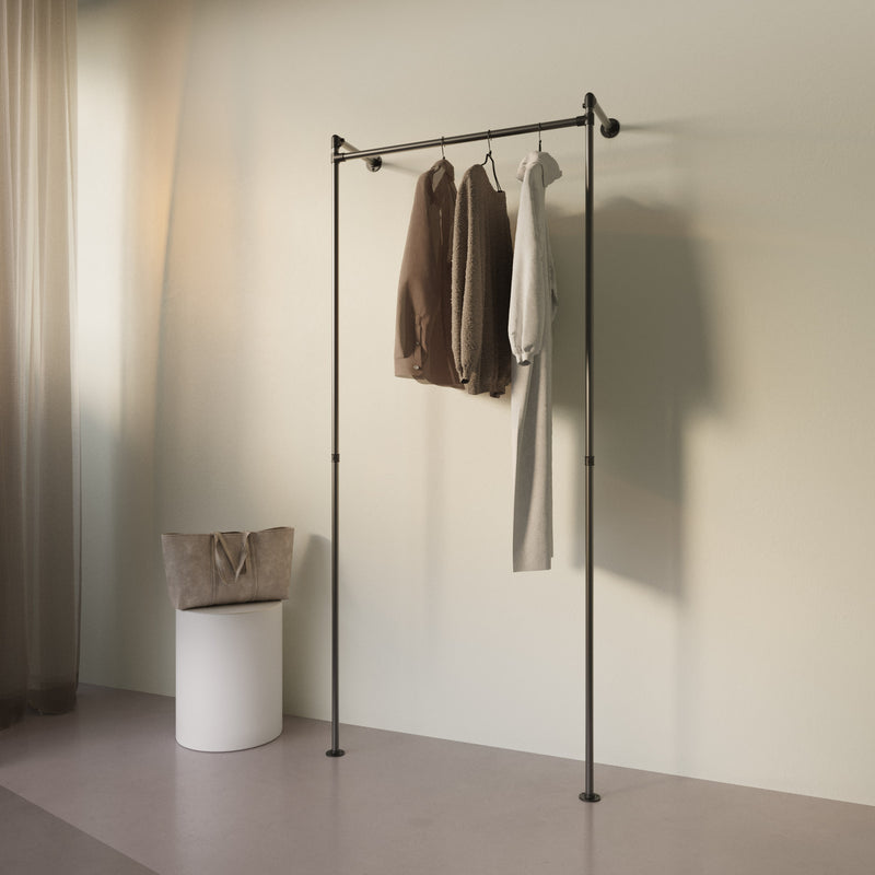 Original Walk-In 1 Reihe Kleiderstangensystem - (1 Stange)