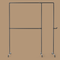RackBuddy Wild Bill Elliot - Doppelte Kleiderstange im schicken Design
